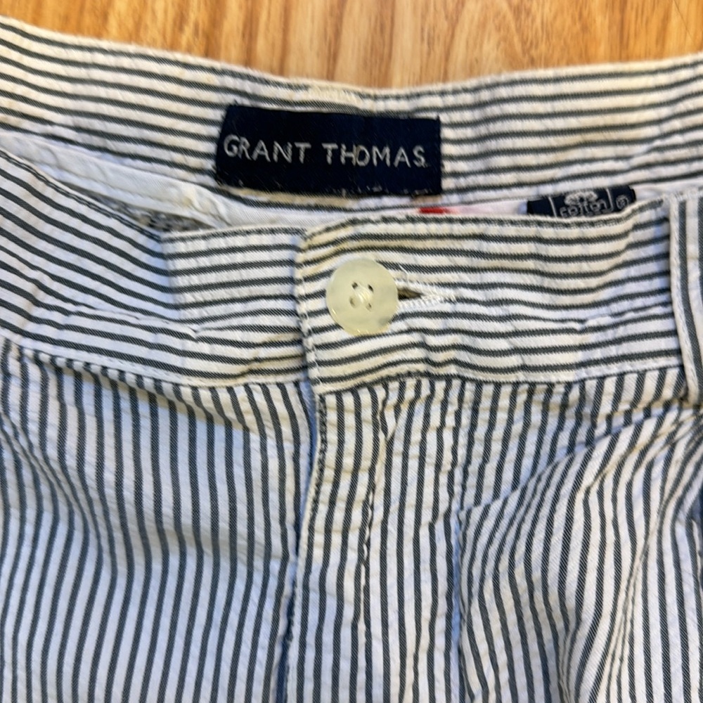 ❤️5 for $25❤️ - Grant Thomas seersucker shorts worn once only for a shoot - Picture 3 of 9